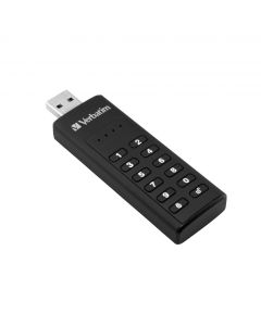 Verbatim Keypad Secure - USB-Stick 3.0 gegevensopslag met wachtwoordbeveiliging - 64 GB - Zwart