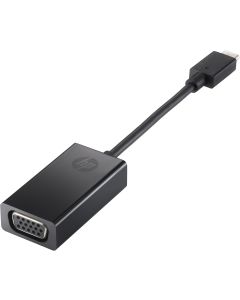 HP USB-C to VGA Adapter USB grafische adapter Zwart