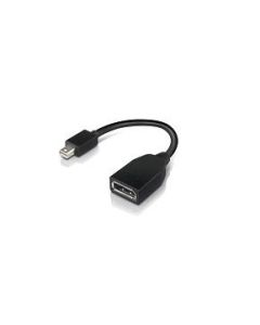 Lenovo 4X90L13971 DisplayPort kabel Mini DisplayPort Zwart