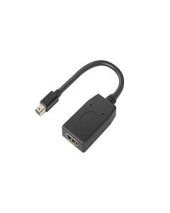 Lenovo 4X90Q93976 video kabel adapter Mini DisplayPort HDMI Zwart