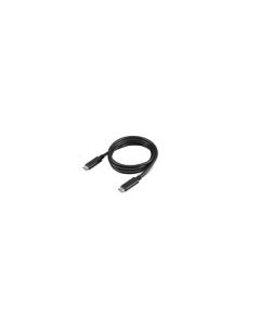 Lenovo 4X90U90619 USB-kabel USB 3.2 Gen 2 (3.1 Gen 2) 1 m USB C 10 Gbit/s 100 W Zwart