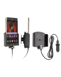 Brodit Active holder, USB-cable, Huawei Mate 9 Pro, tilt, swivel, 80 x 93 x 50mm, 148g, ABS Plastic, Black