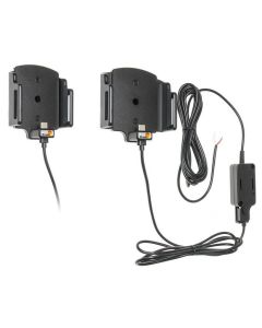 Brodit Active holder, 2A, 12V, USB-C, Black