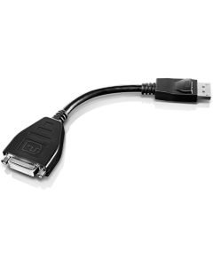 Lenovo 45J7915 video kabel adapter 0,2 m DVI-D DisplayPort Zwart