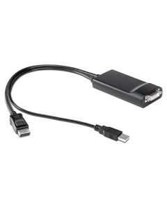 HP 572033-001 video kabel adapter 0,5 m 2x DisplayPort DVI-D Zwart