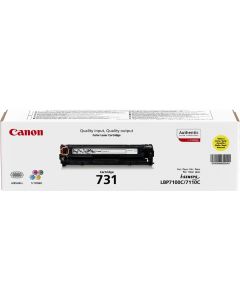 Canon 731 tonercartridge 1 stuk(s) Origineel Geel