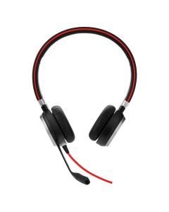 Jabra Evolve 40 Headset Bedraad Hoofdband Kantoor/callcenter Zwart