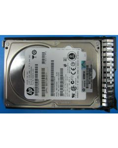 Hewlett Packard Enterprise 450GB hot-plug dual-port SAS hard drive - 10,000 RPM, 6Gb/sec transfer rate, 2.5-inch small form factor (SFF), Enterprise, SmartDrive Carrier (SC) - Not for use in MSA products