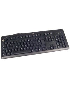 HP 672647-073 toetsenbord Kantoor USB Spaans Zwart