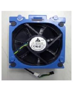 Hewlett Packard Enterprise Rear system (processor) fan assembly - 92mm (3.62 inch) x 92mm (3.62 inch) x 32mm (1.26 inch) - Includes the fan, blue retainer carrier, and cable assembly