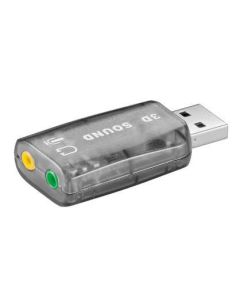 Microconnect 68878 geluidskaart 2.0 kanalen USB