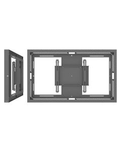 SMS Protective Display Wall Casing (55L/P Casing Wall G1 DG) VESA from 100x200 to 400x400, For 55" Displays, Max. load 50 kg, - Dark Grey (RAL7016)