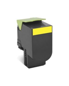 Lexmark 702HY, Yellow Return Program Toner Cartridge with High Yield