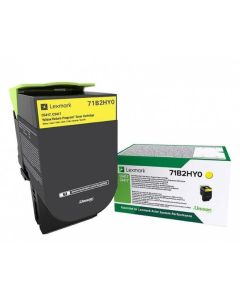 Lexmark Toner Cartridge, 3500 pages, Yellow