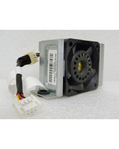 Hewlett Packard Enterprise Center fan assembly - Includes the fan bracket, fan module, and fan cable extension - mounts at an angle in the bottom of the server chassis
