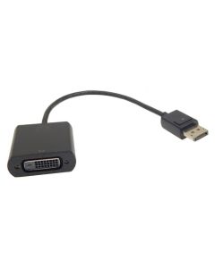 HP 752660-001 video kabel adapter DVI DisplayPort Zwart