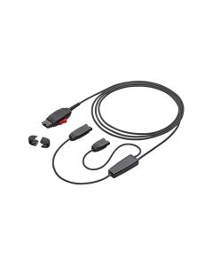HP Poly Y trainingskabel met QD-vergrendeling voor digitale headsets