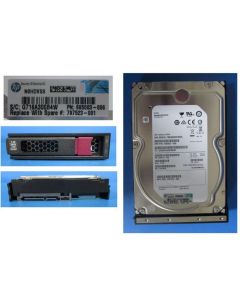 Hewlett Packard Enterprise 2TB, 7200 rpm, 3.5", SATA, 6Gbps