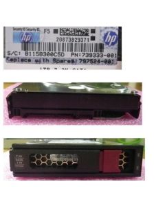 Hewlett Packard Enterprise 1TB, 7200 rpm, 3.5", SATA, 6Gbps