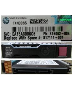 Hewlett Packard Enterprise 960GB, 2.5", SATA III, MU, SFF, SC