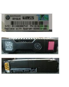 Hewlett Packard Enterprise 8TB, 7200 rpm, 3.5", SATA, 6Gbps