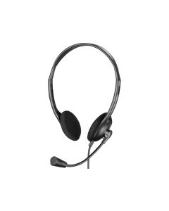 Sandberg 825-30 hoofdtelefoon/headset Hoofdtelefoons Bedraad Hoofdband Kantoor/callcenter Zwart