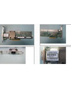 Hewlett Packard Enterprise 8E PCA board without encryption, PCI-E x8 interface, 2 external mini SAS HD connectors, 12Gb/s SAS controller, 1GB cache.