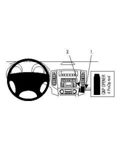 Brodit ProClip, Angled mount