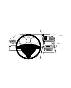 Brodit ProClip, Center mount