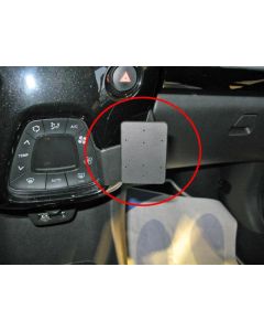 Brodit ProClip Angled mount, for models with Automatic Climate Control (ACC)