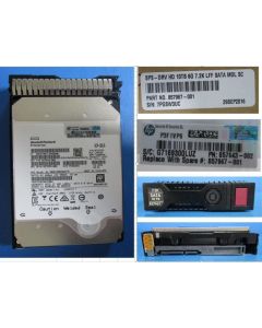 Hewlett Packard Enterprise 10000 GB, 2.5", 7200 RPM, HDD