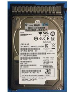 Hewlett Packard Enterprise 2000 GB, 2.5", 7200 RPM, HDD