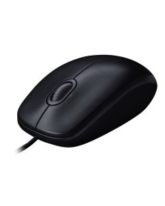 Logitech M90 optical corded USB mouse black