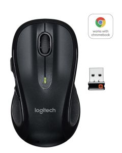 Logitech Wireless Mouse M510, RF Wireless, Alkaline, Black