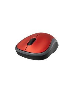Logitech Wireless Mouse M185, RF Wireless, Alkaline, Red