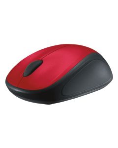 Logitech Wireless Mouse M235, RF Wireless, Red