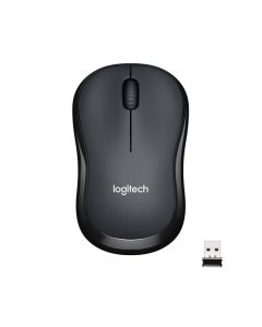 Logitech M220 Silent, USB 2.4GHz, Optical 1000 dpi, 1xAA, Charcoal