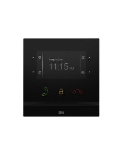 2N Indoor Compact, Black (requires flush box 91378800 or desk stand 91378802 for an installation)