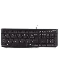Logitech K120 - USB, AZERTY, Black