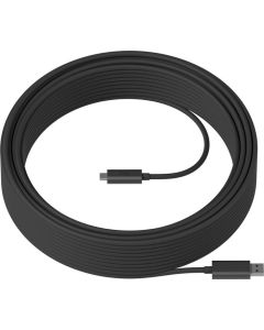 Logitech 25 m, USB 3.2 Gen 2, USB-A to USB-C, 10 Gb/s
