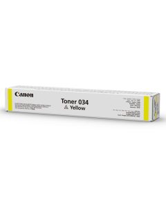 Canon 034 tonercartridge 1 stuk(s) Origineel Geel