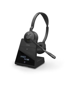 Jabra Engage 75 Headset Draadloos Hoofdband Kantoor/callcenter USB Type-C Bluetooth Oplaadhouder Zwart