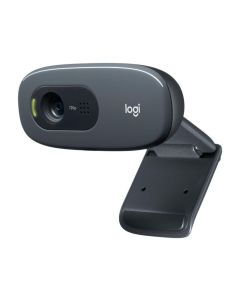Logitech C270, HD, 1280x720, 3,0MP, USB, black