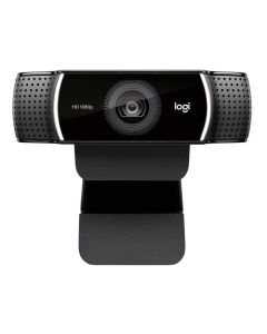 Logitech C922 Pro HD Stream Webcam, 1080p/30fps, 720p/60fps, H.264, Tripod, 162 g