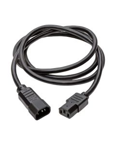 Hewlett Packard Enterprise C13-C14, 2m, Black