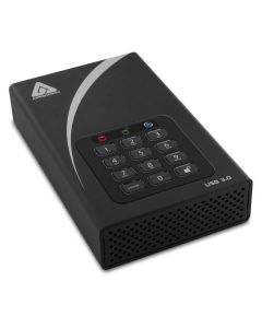 Apricorn 6TB, 5 Gbps, 8MB buffer, USB 3.0, 12V AC