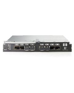 Hewlett Packard Enterprise The Brocade 4Gb SAN Switch for HP c-Class BladeSystem delivers an easy to manage Fibre Channel embedded switch solution with 4 Gbps performance to HP c-Class BladeSystem customers.