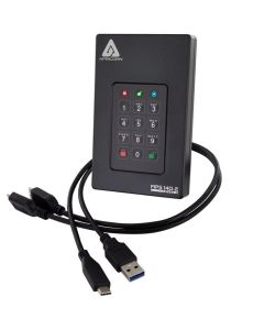 Apricorn 2000 GB SSD, Password protection, Hardware encryption