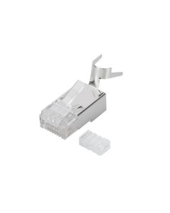 Digitus CAT 6A Modular Plug, 8P8C, shielded for solid wire AWG 22-23