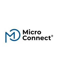 Microconnect AK 5029 electriciteitssnoer Zwart 0,6 m C13 stekker C14 stekker